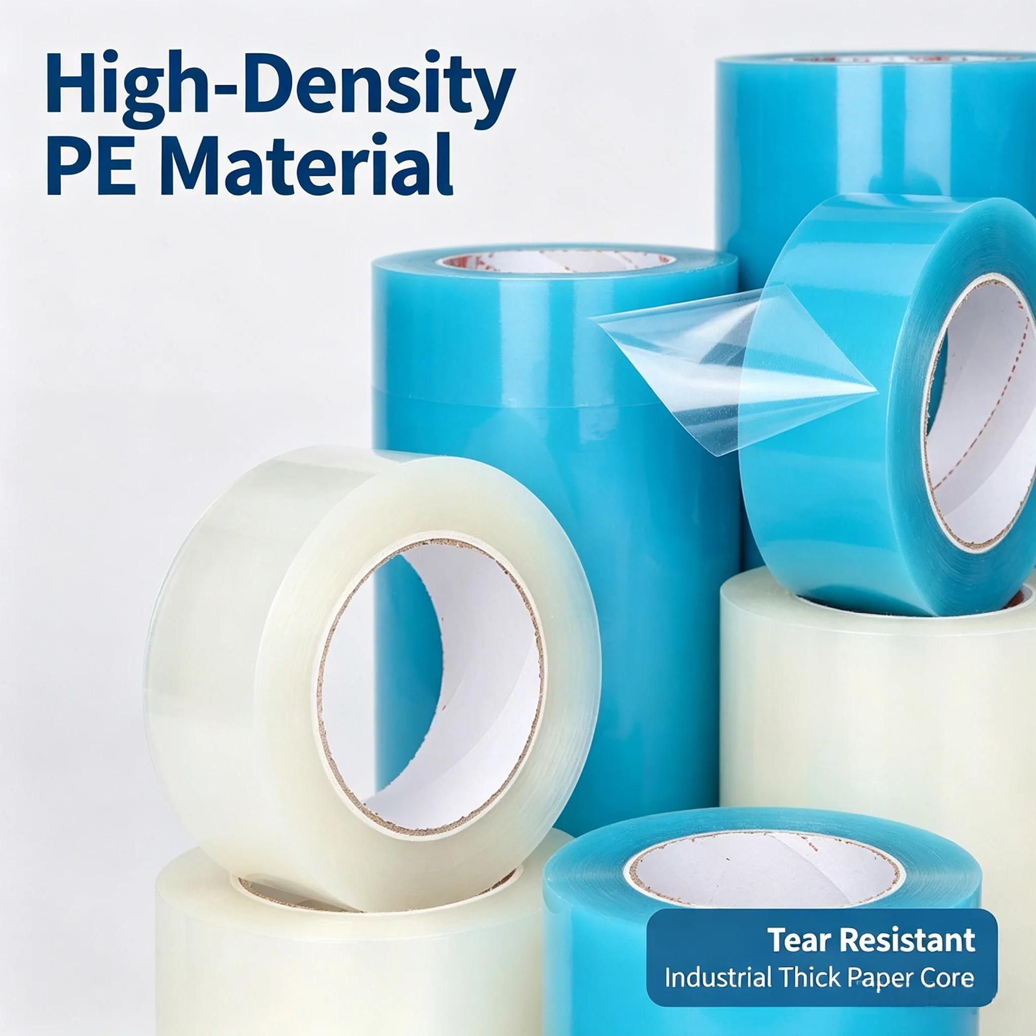 20M Clear Self-Adhesive Door Window Seal Tape Weatherproof No Residue Thermal Insulation Gap Isolation Sealing Strip for Home En
