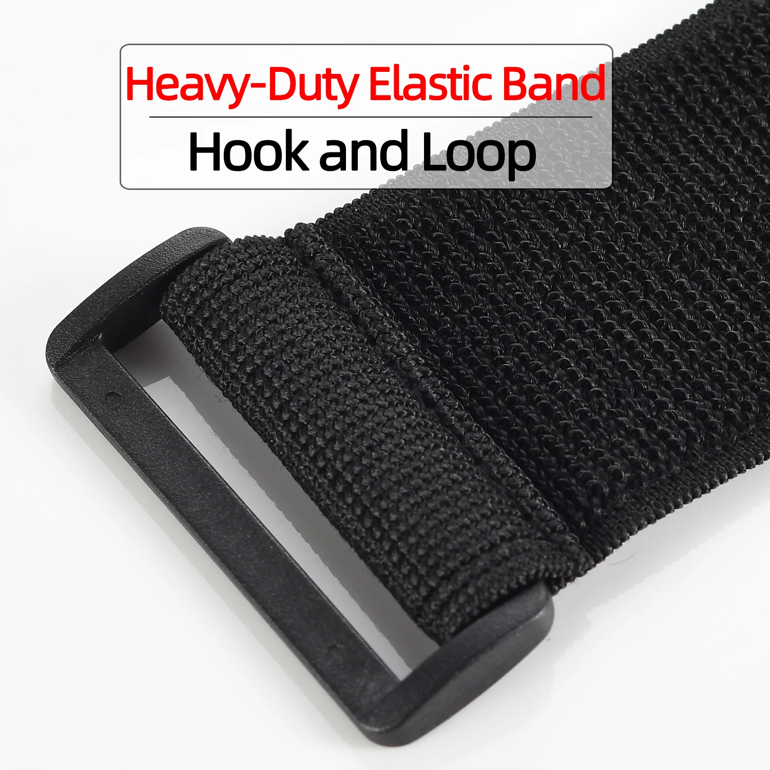 1pc Elastic Band Hook Loop Adjustable Elastic Reverse Buckle Nylon Cable Ties Straps Sticky Fastener Tape Athletic Tape