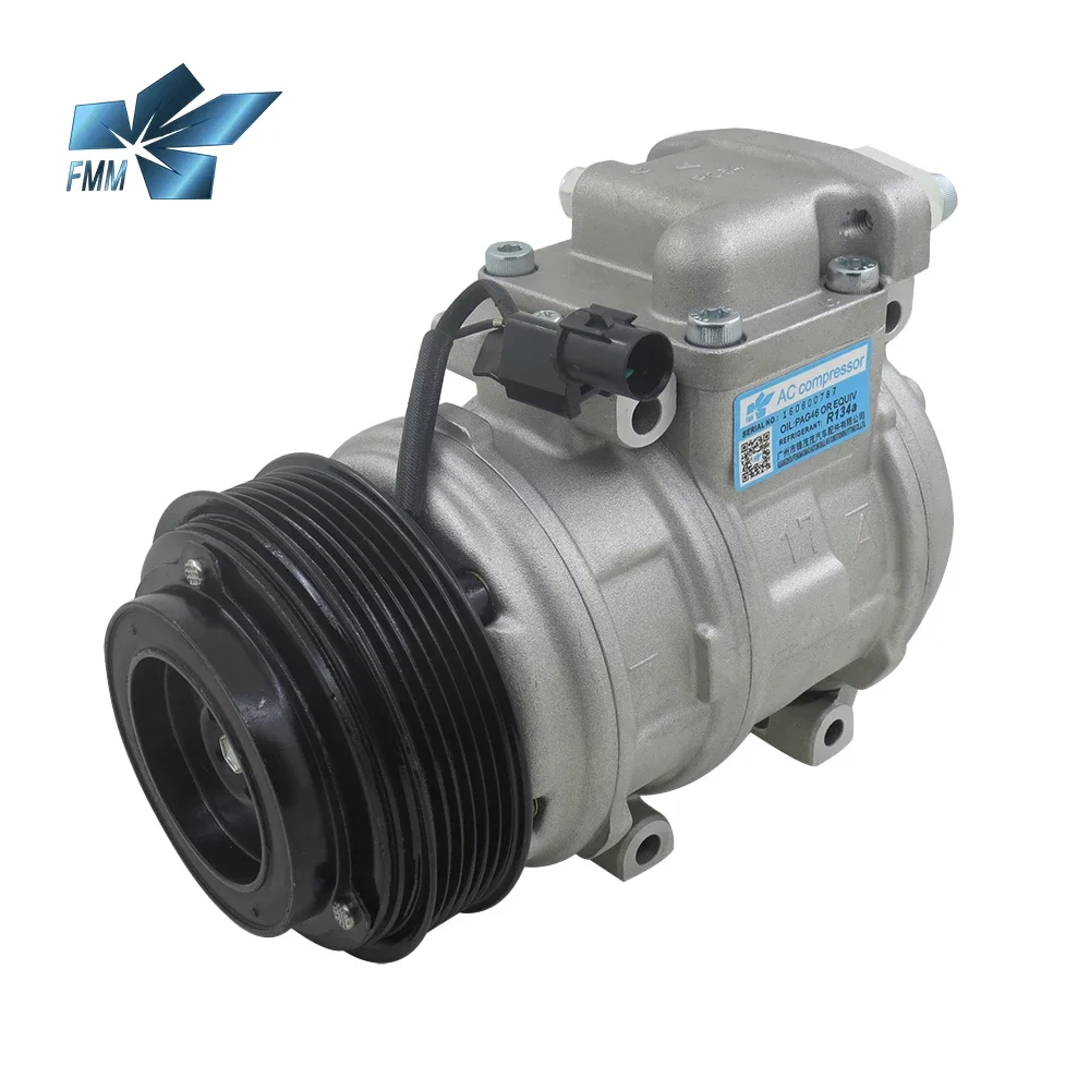 6652300211 10PA17C Air Conditioning AC Compressor for SsangYong NB100S Rexton Rodius Stavic 2.7 Mercedes-Benz MB100 6611303415