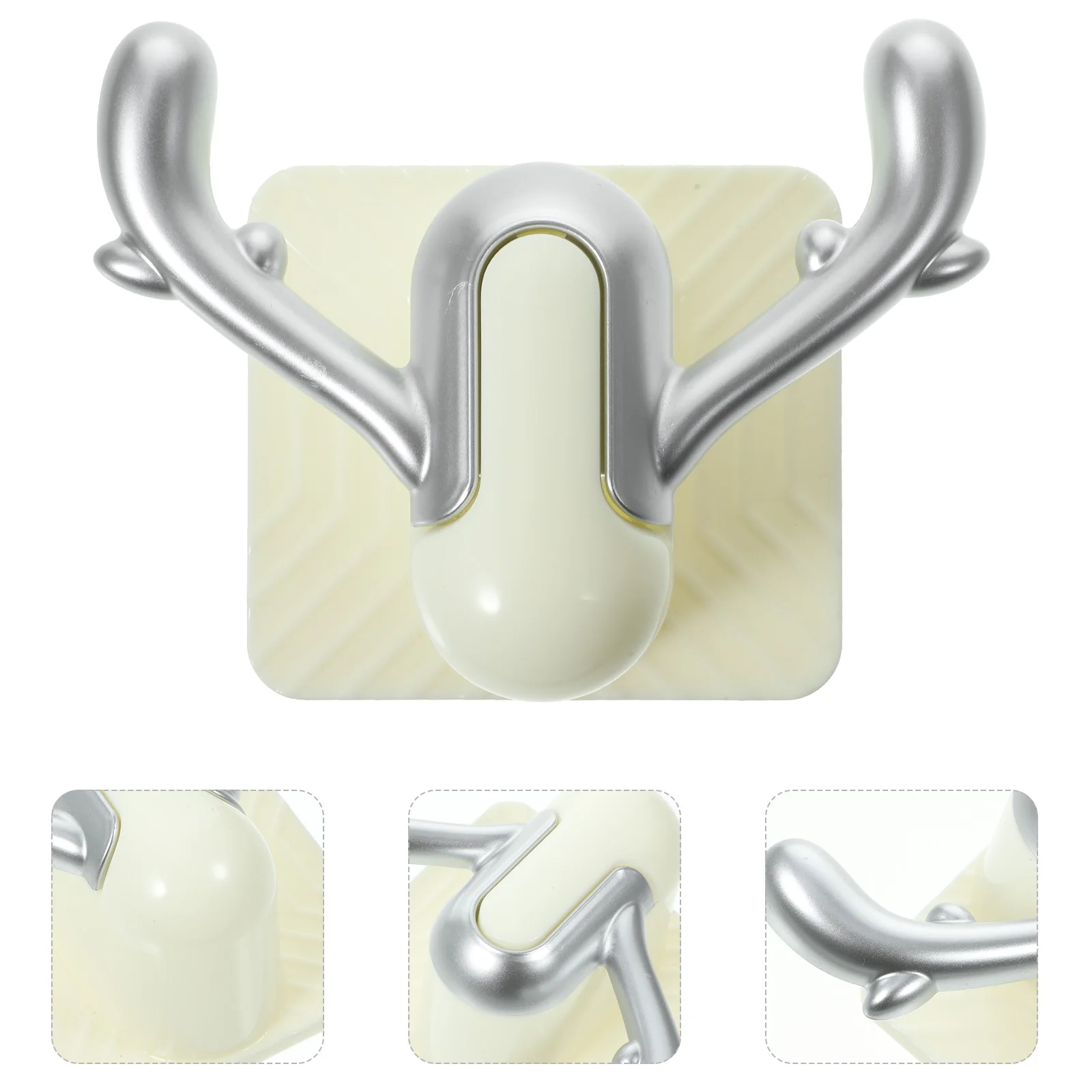 

2 Pcs Slipper Hook Shoe Hanger for Wall Hooks Mounted Hanging Shelves Space Storage Rack Slot Organizer