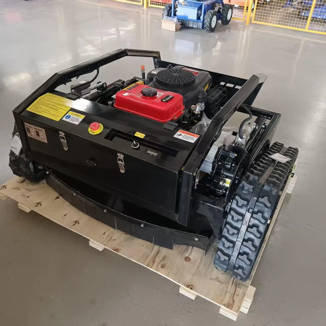 آلات تخضير المناظر الطبيعية طبل التحكم عن بعد جزازة العشب حديقة المسار إزالة الأعشاب الضارة جزازة العشب #1