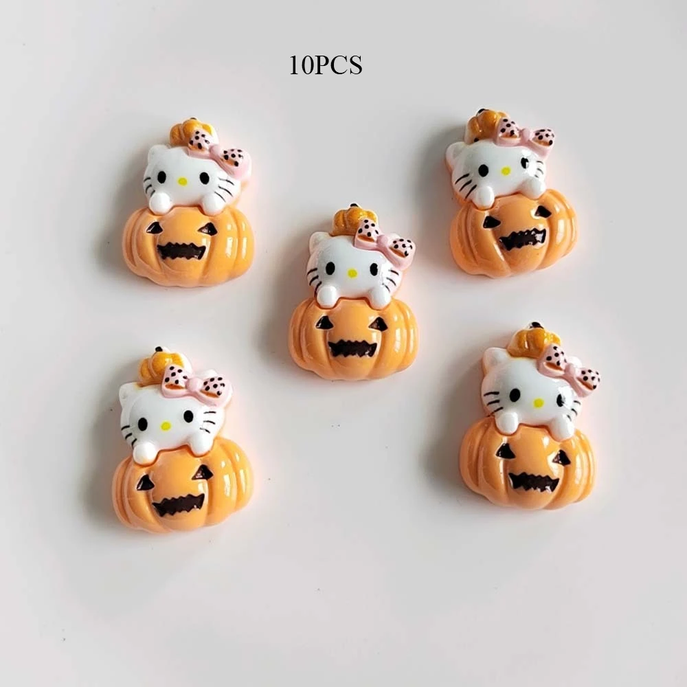 Miniso DIY 樹脂アクセサリーハロウィンサンリオカボチャクリーム接着剤携帯電話ケース装飾ヘアピンゴムバンドアクセサリー