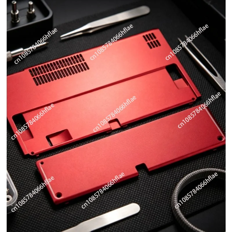 For Aluminum Alloy Shell, Metal Replacement Back Plate for NS OLED Joy Con Controller Housing Cover