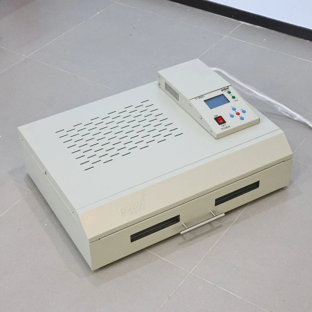 

PUHUI T-962C Selective Soldering Machine/Reflow Soldering/PCB Welding Equipment Solder Automatic SMT Reflow Oven