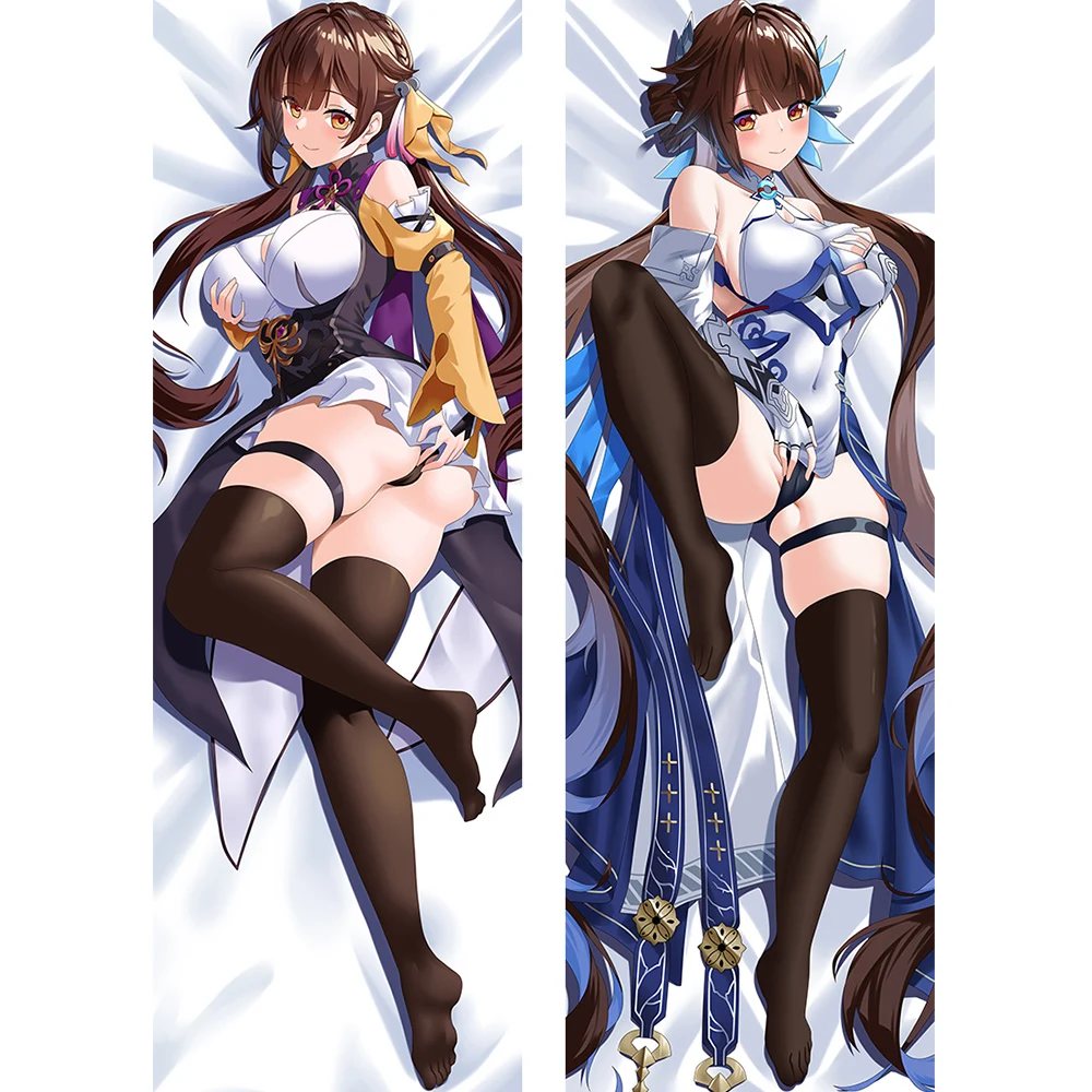 

2WAY 180cm Dakimakura Honkai Impact Pillowcase Double Side Sexy Hugging Full Body Pillow Case Cushion Cover Home Bedding Decor