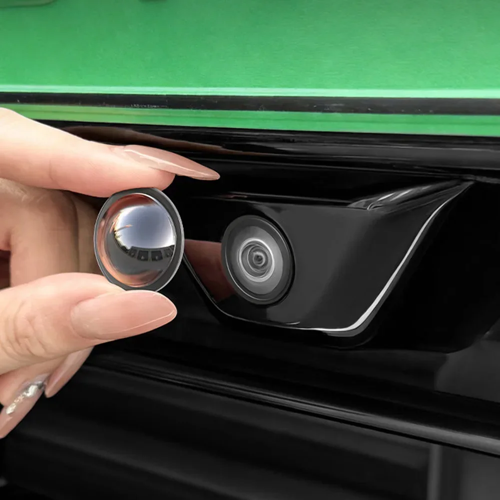 Car Front Rear Camera Protective Cover Dustproof Waterproof Anti-Gravel HD Transparent 360° Lens Protector