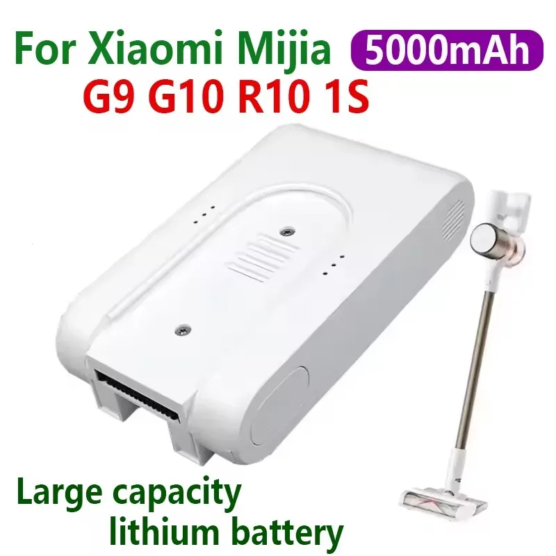 

2025 Rechargeable Lithium-Ion Battery Pack for Xiaomi Mijia Dreame G9 G10 R10 1S Wireless Vacuum Cleaner Original 25.2V 5000mAh