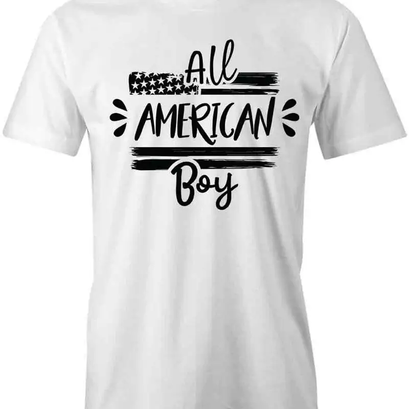 

ALL AMERICAN BOY T Shirt d Cotton USA CLOTHING S1WSA256