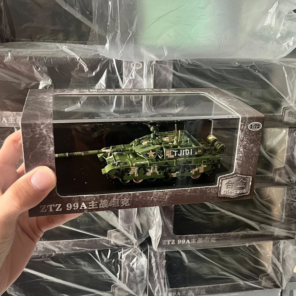 

1/72 Китай ZTZ-99A TJ101 Основный боевой танк, сплав, готовая военная имитационная модель, игрушка для детей и взрослых, подарочная коллекция, дисплей