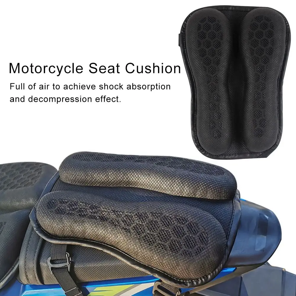 Pressure Relief Comfortable 3D Motorbike Accessories Seat Cover TPE Gel Cushion Motorcycle Seat Cushion