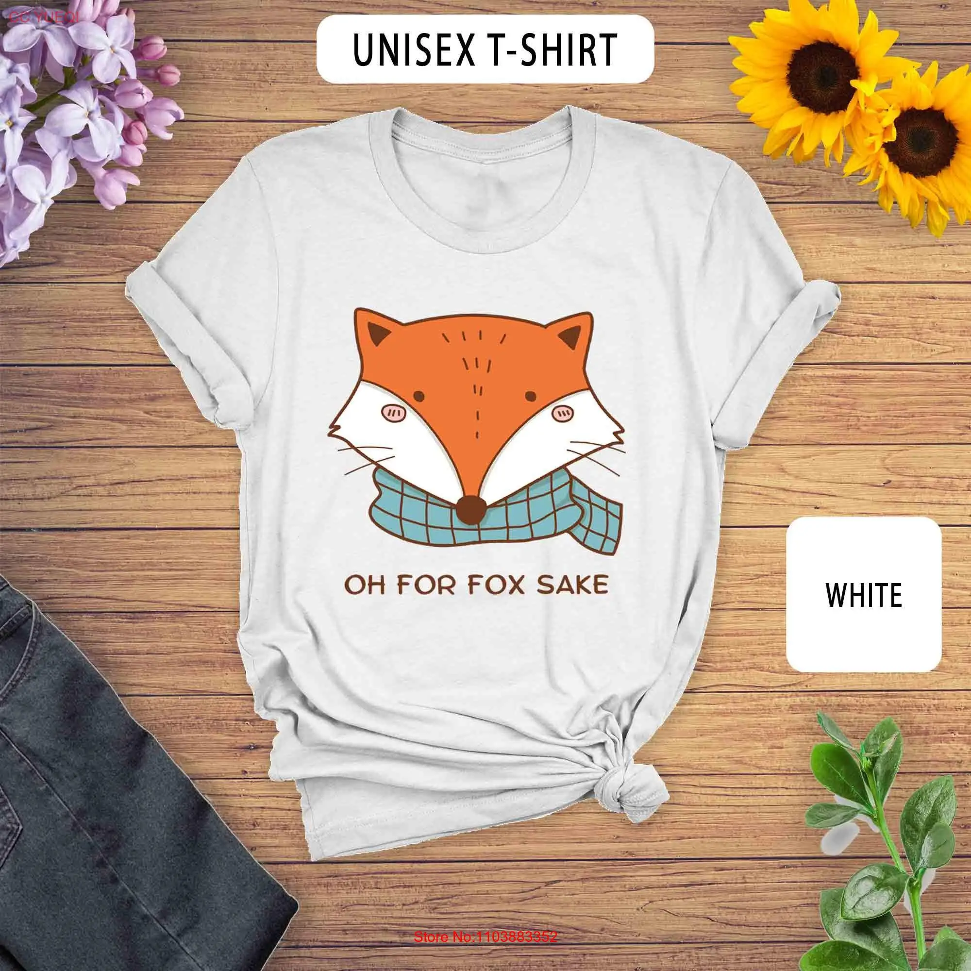 Футболка с длинным или коротким рукавом Oh For Fox Sake