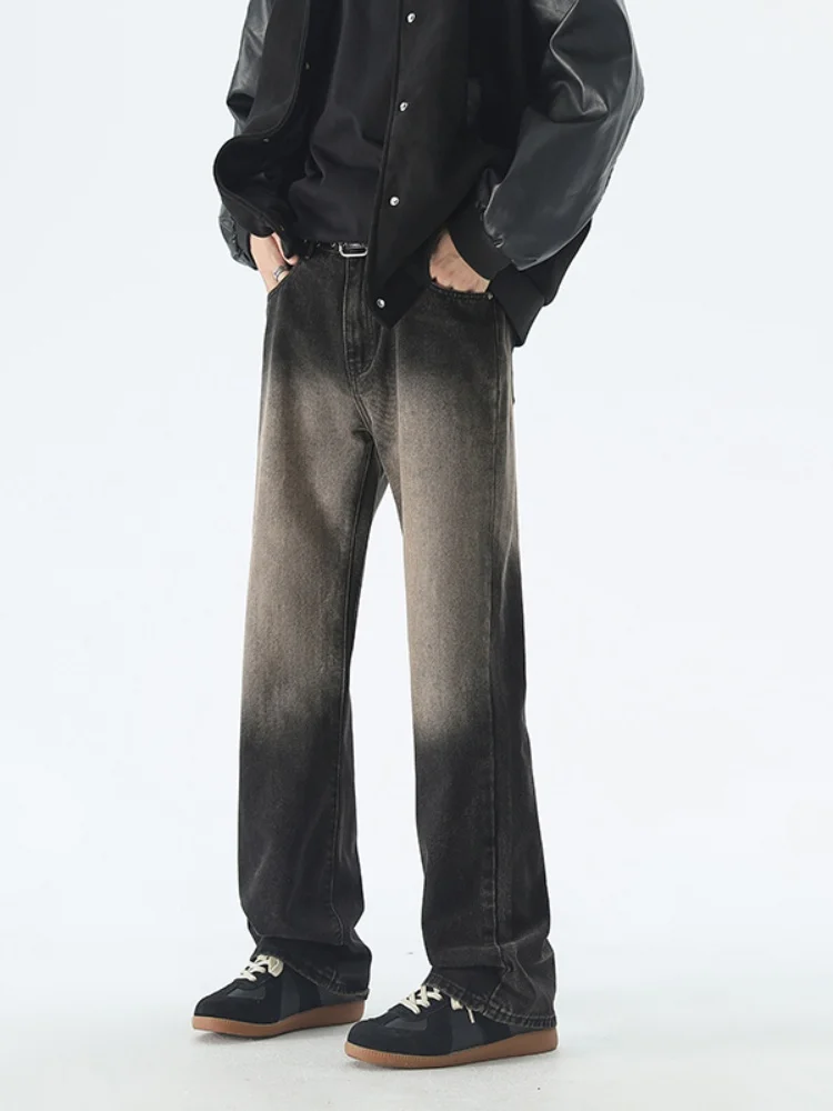 

Мужские джинсы Adient Waed Vintage CleanFit прямого кроя с широкими штанинами, весна-осень, хлопок, полиэстер, регенерированное волокно