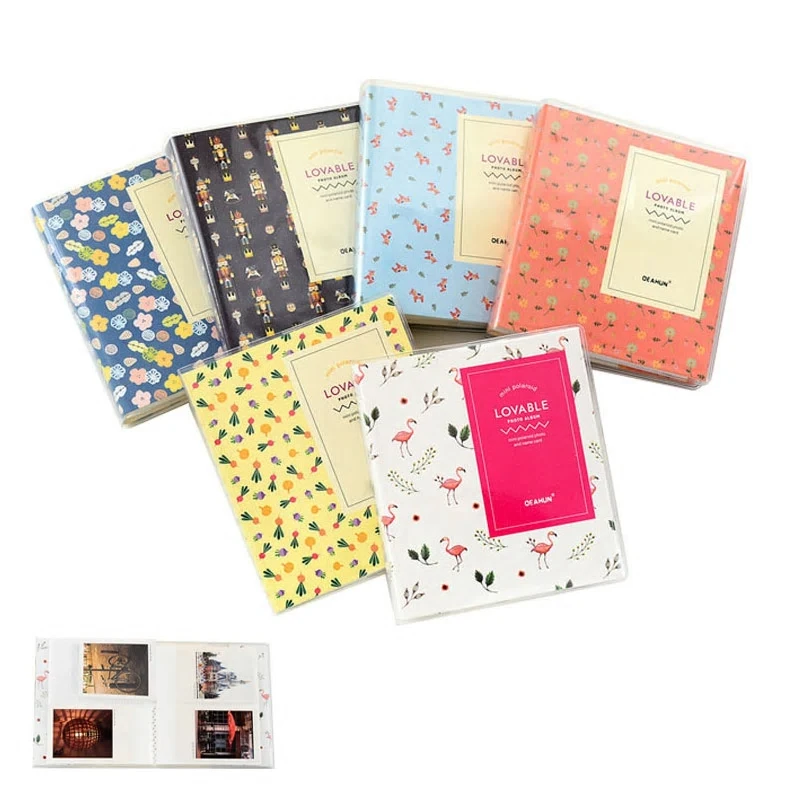 64 Pockets Photo Paper Film Album Storage For FujiFilm Instax Mini 11 12 8, 8+, Mini 9, Mini 7s, 25, 50 90 Fuji Film Paper Photo