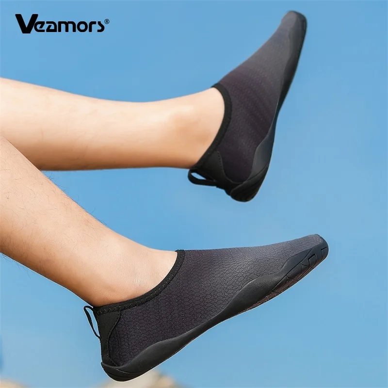 Light Soft Aqua Shoes for Swimming Surfing Men Women Quick Dry Beach Water Sport Shoes Elastic Breathable Wading Shoes Non-slip