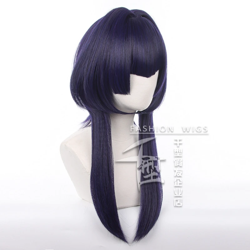 Genshin Impact Candace Peluca de Cosplay, pelucas sintéticas resistentes al calor para Halloween, 60cm