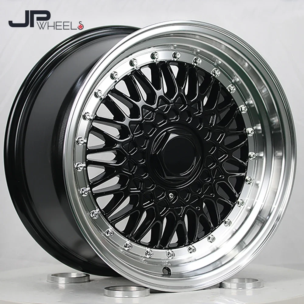 Hot selling multi-spoke 4x100 4x114.3 truck wheels 16 inch car rims 5x100 5x114.3 passenger car wheels #M1008B