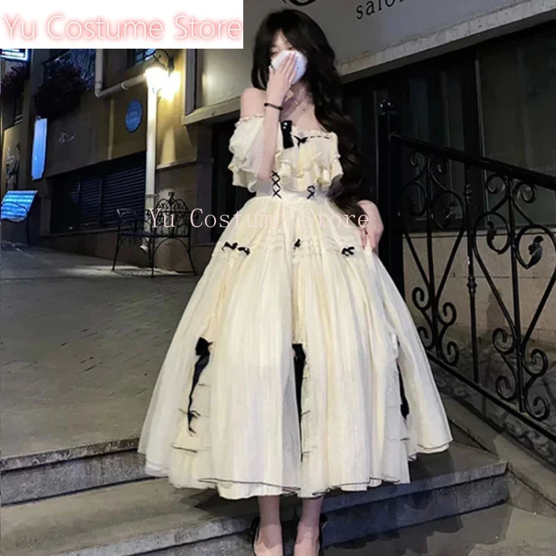 

Elegant And Sweet Lolita Dress Women 2023 New Arrival Perfect Lolita ACG Exhibitions Cosplay Costumes Princess Dress Yu Costume
