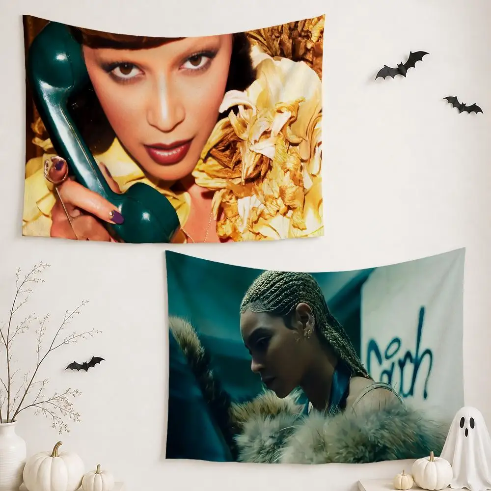 Singer B-Beyonce			 Tapestry Wall Hanging Tapestry Aesthetic Room Decor Banners for Bedroom Living Room Outdoor Party