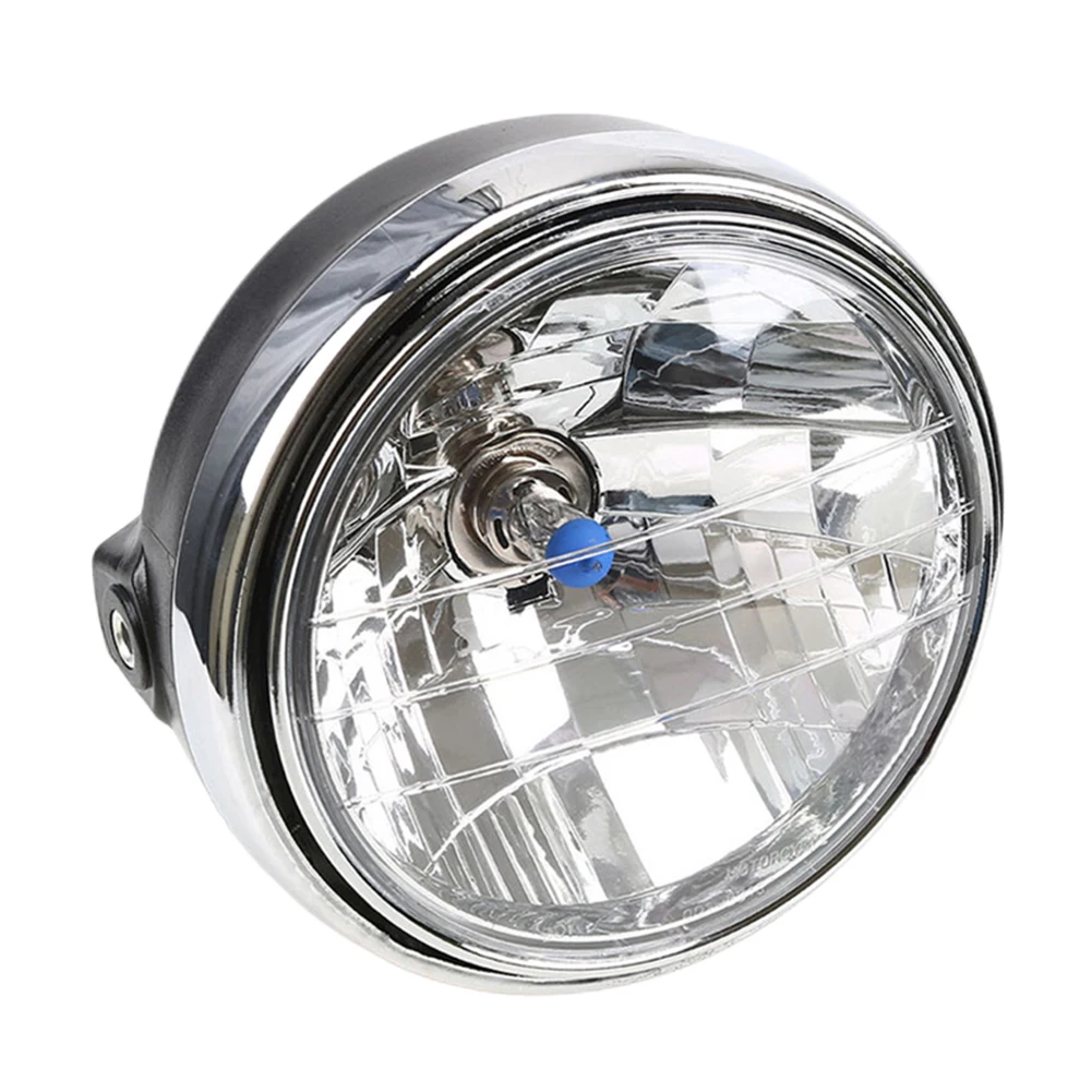 LED تعديل ضوء جولة LED بقعة ضوء السوبر مشرق تعديل كريستال كشافات مقاوم للماء 12 فولت 35 واط P43T لهوندا CB400/900 CB750