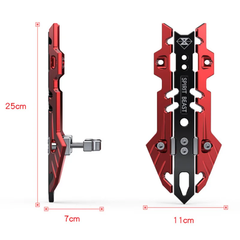 Cubierta de Amortiguador delantero de motocicleta CNC, Protector de Pit Dirt Bike, accesorios universales de 35-53MM para YAMAHA