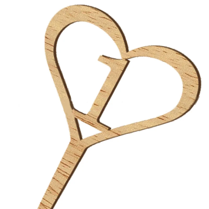 

【Срочная распродажа】1-30 Love Hollow Цифровая карта с цветочным сиденьем Деревянная карта с свадебным цветком Деревянная карта с номером свадебного стола Прочная