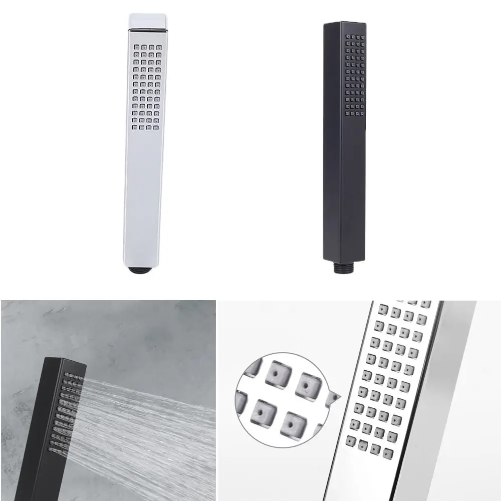 

Universal Square Shower Head High Pressure Single Function Shower Sprayer Handheld Multi-function Shower Sprinkler