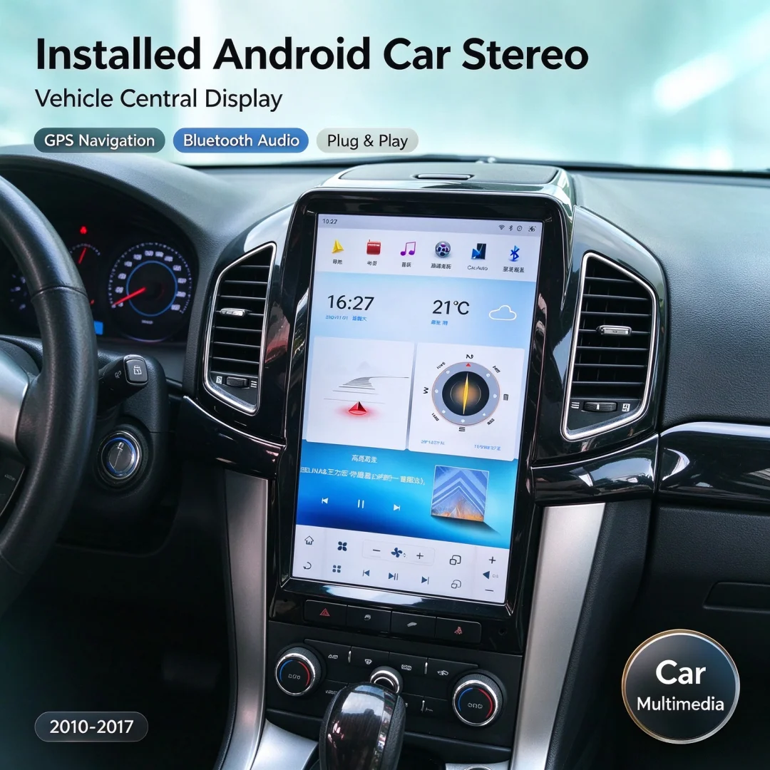 13.6inch 1920*1080 Screen Car Radio For Chevrolet Captiva C140 2008-2017 Carplay Android 13.0 Car Multimedia Video Player Stereo