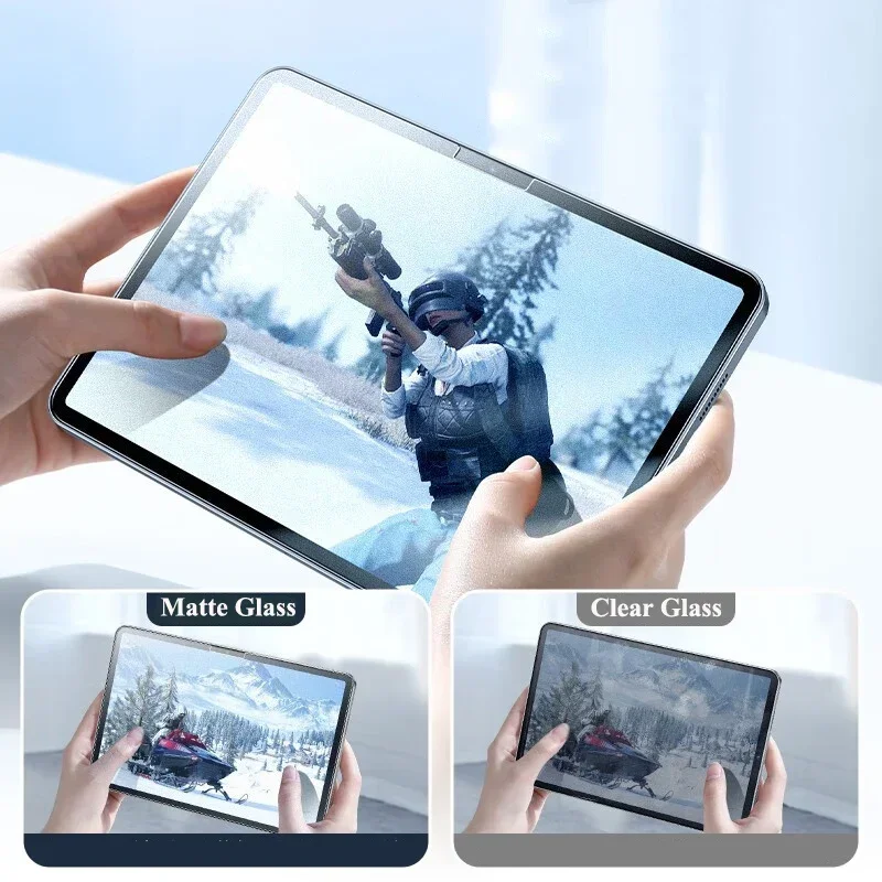 Matowe matowe szkło hartowane do Samsung Galaxy Tab S10 + S10 Ultra S10 Plus Tablet folia zabezpieczająca ekran pokrywa Anti odcisk palca — zdjęcie produktu 6
