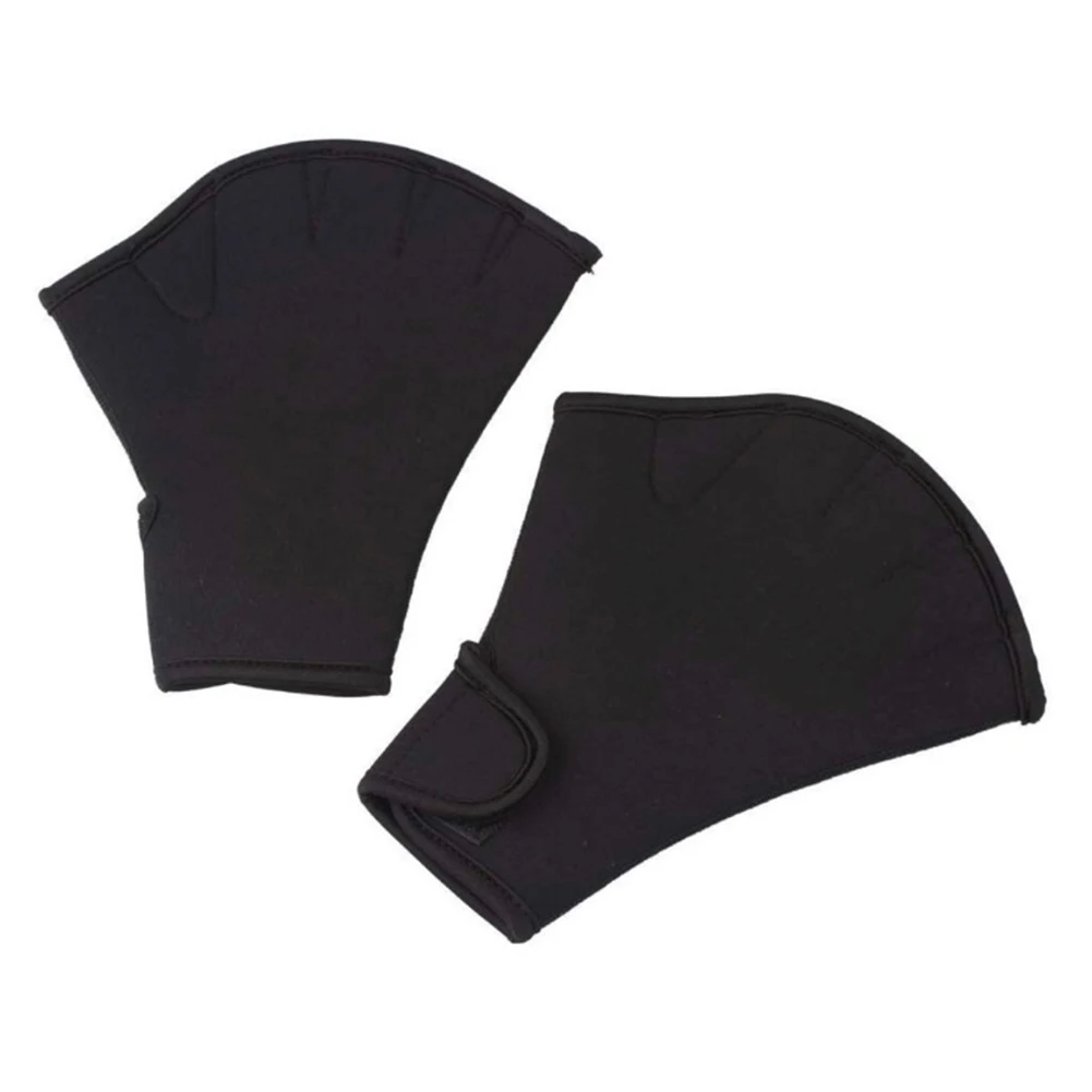 Water Aerobics And Swimming Training Gloves Webbed Paddle Diving Gloves Neoprene Gloves For Swim Flipper For Men Women Children