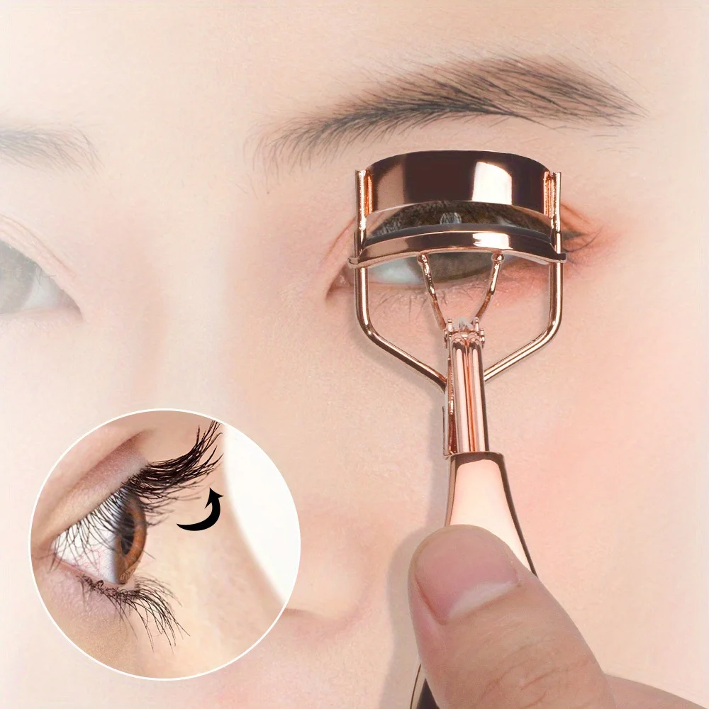 1pcs Lashes Makeup Eyelash Extension Tools Tweezers Eyelash Tweezers Curler for Women Nature Curl Style Curling Twisting Eye