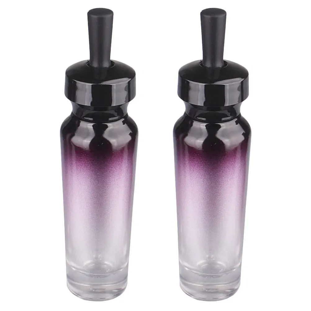 

2Pcs Essential Oil Dropper Bottles Glass Sample Container for Perfume Medicine Laboratory Use Spill Proof Portable Reusable
