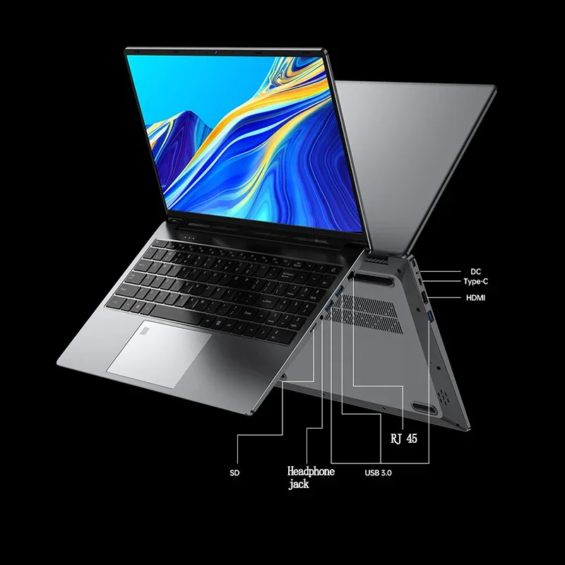 Imagem -05 - Funxun-computador Intel Celeron Office Notebook Gtx 1060 Display Solitário 156 16gb Windows 11 Pro System 512g 1024g