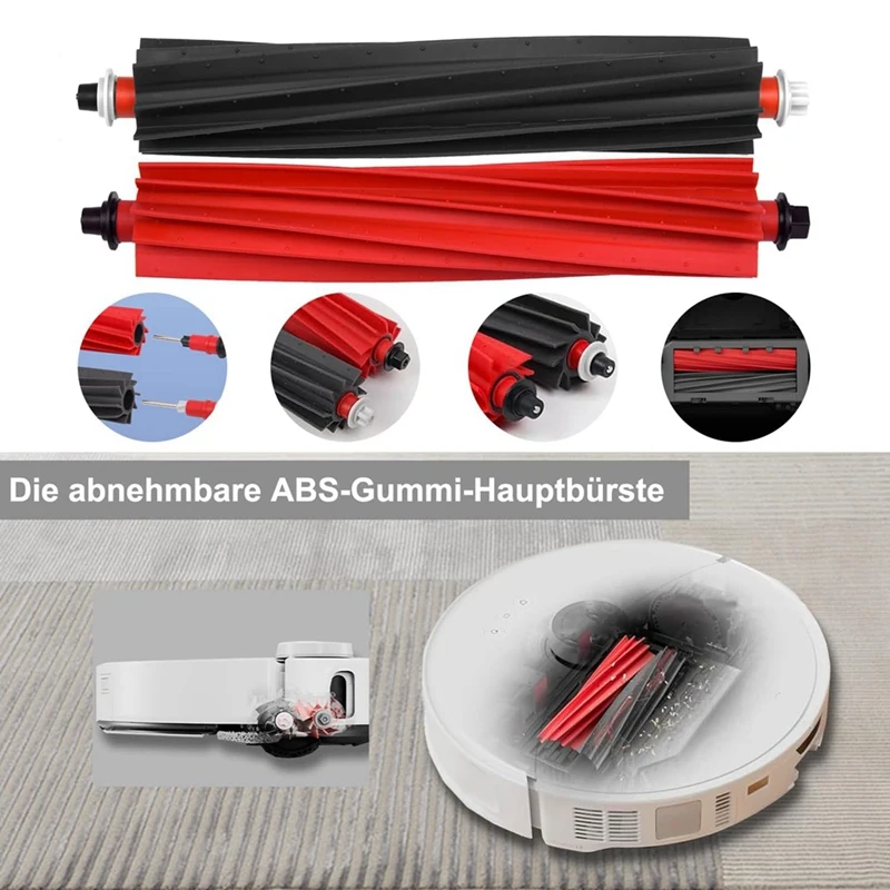 Accesorios para Roborock S8 Maxv, cepillo lateral Ultra principal, filtro Hepa, mopa, paño, bolsas de polvo, Robot aspirador