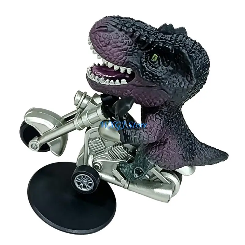 37JE Motorcycle Ride Car Decors with Drift Effect Automatic Balance Easy Installation