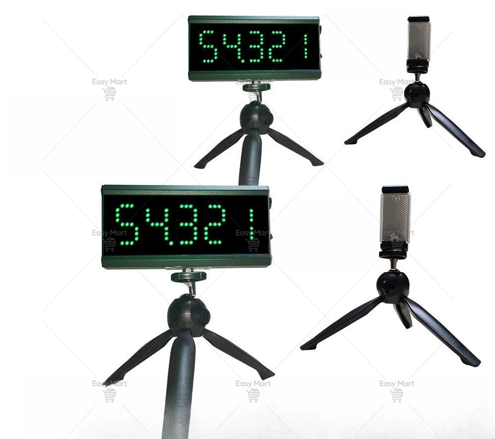 Hertz Laser Sensor Light Emitting Diode Racing Clock Accurate Countdown Digital Racing Timer