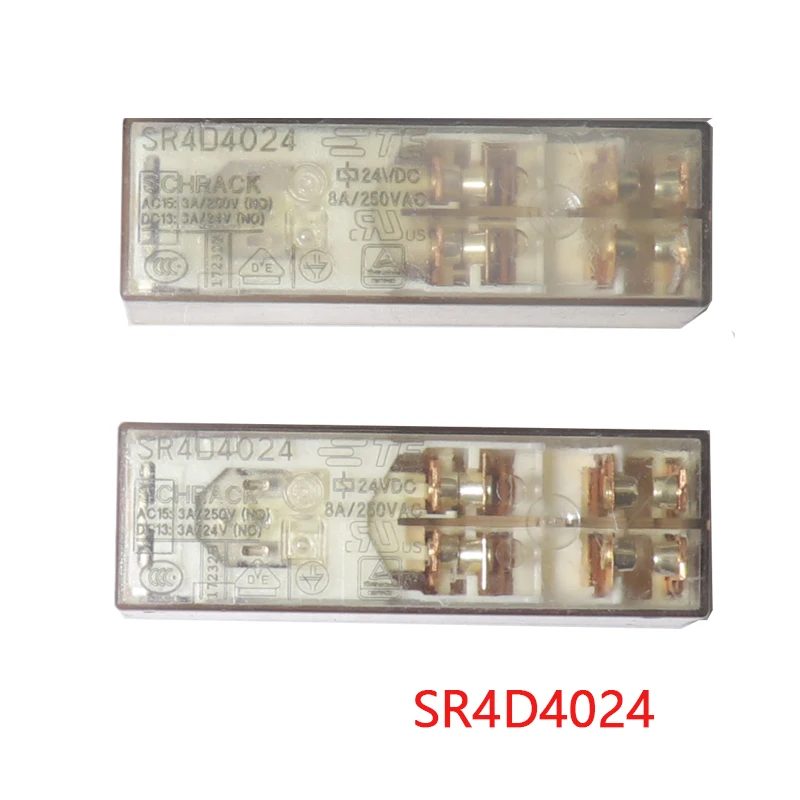 【1PCS】SR4M4024 elevator  safety relay with three open and one close 10 pin 8A