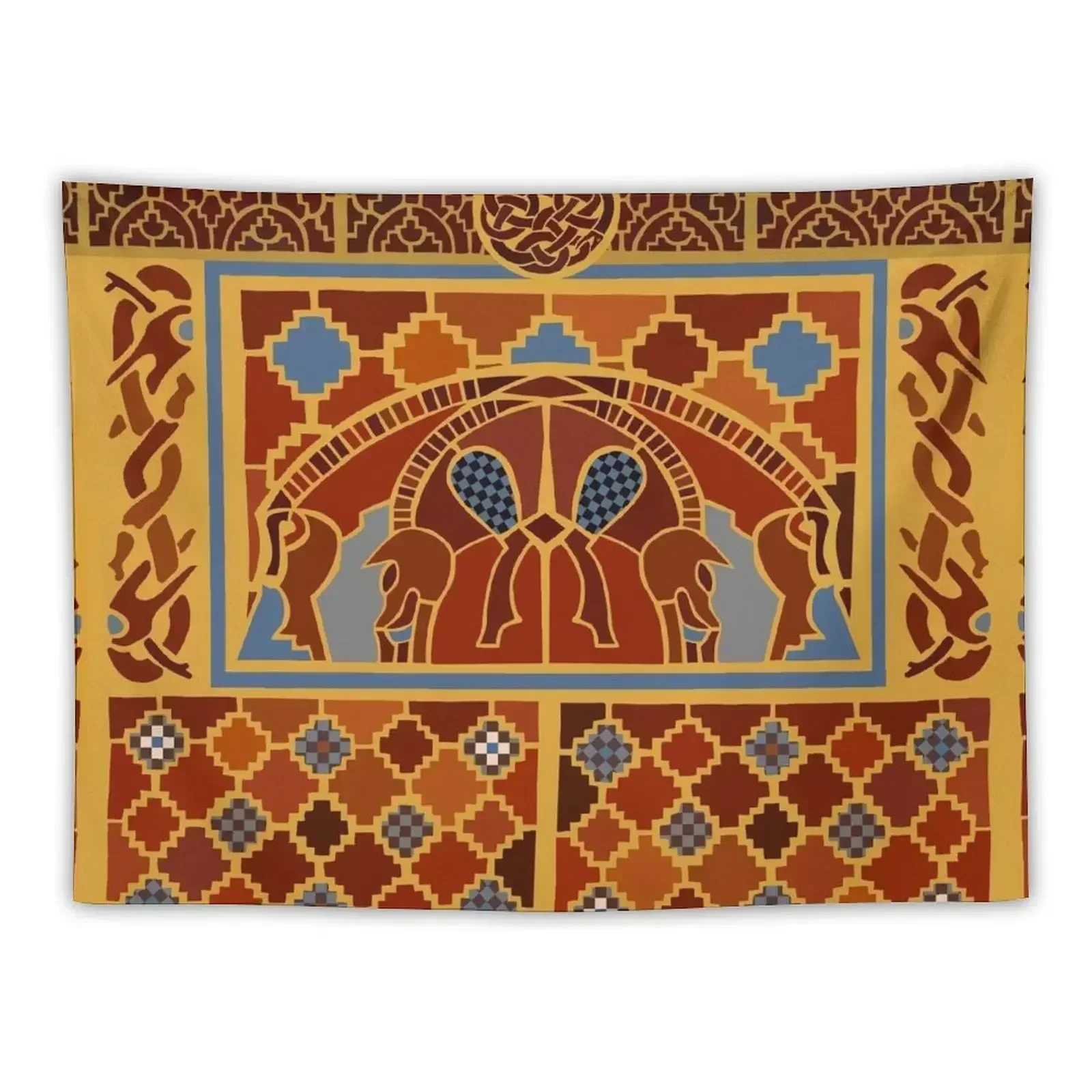 

Imagining Sutton Hoo: The Boars Tapestry Room Aesthetic Home Decorating Tapestry