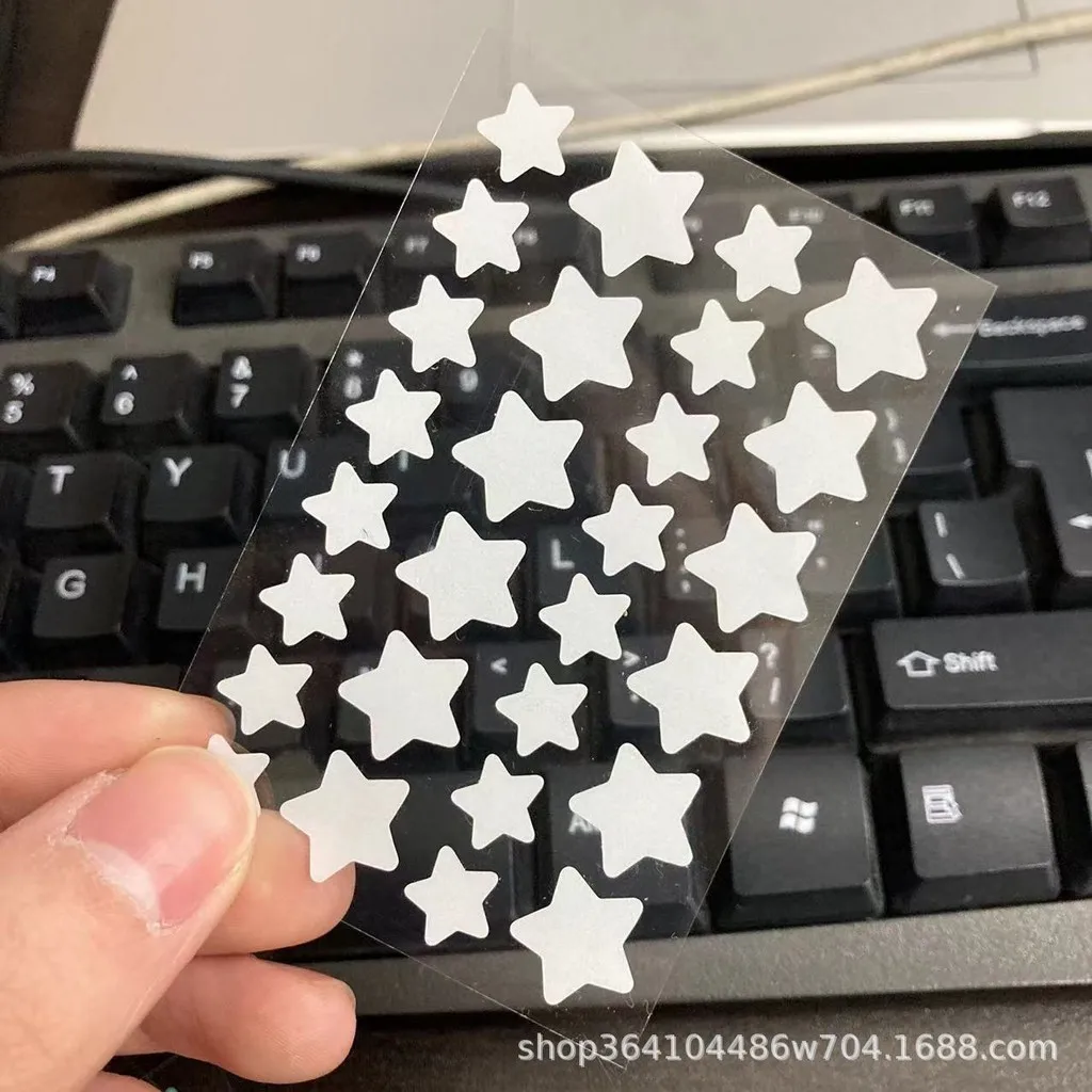 

10 шт., ремонтный пластырь от прыщей, выцветает пятен, следы от прыщей, закрытые пятна от прыщей, гидроколлоидный пластырь в форме звезды, пластырь от прыщей от прыщей