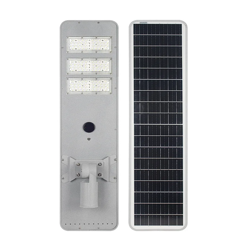 LED street light outdoor waterproof solar induction monitoring light 6 meters solar camera street light