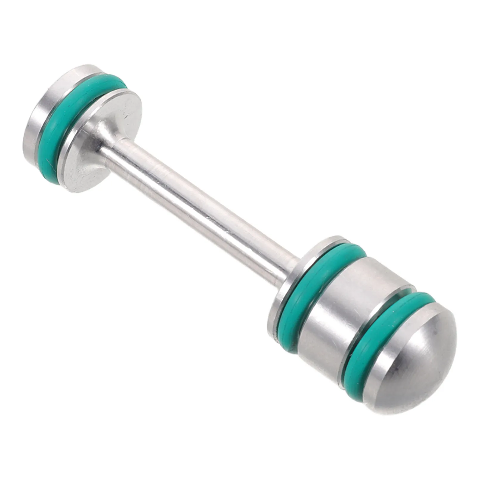 Universal Automotive Oil Diverter Barbell Plug Aluminum Billet Precision Machined Corrosion Resistant Leakproof Engine Oil