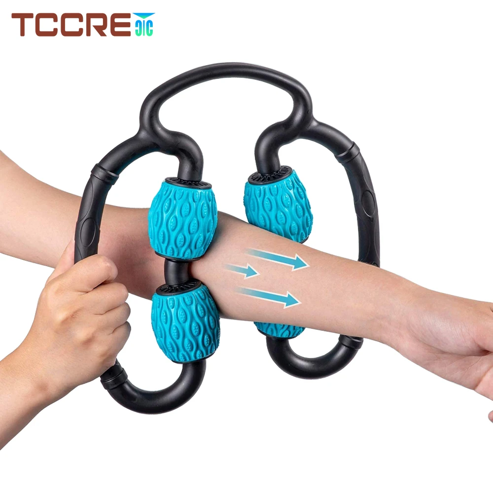 

Ролики для массажа ног, Массажер-ролик из пены для мышц ног, Миофасциальный Массажер для рук после тренировок, упражнений, облегчение боли