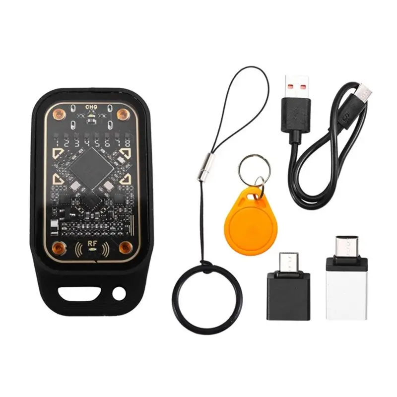 [LXYA68Z!] RFID Smart Chip Emulator Reader Chameleon V3.0 125Khz 13.56Mhz ID IC Smart Card Tag Copyer Copier Acrylic Read Wr