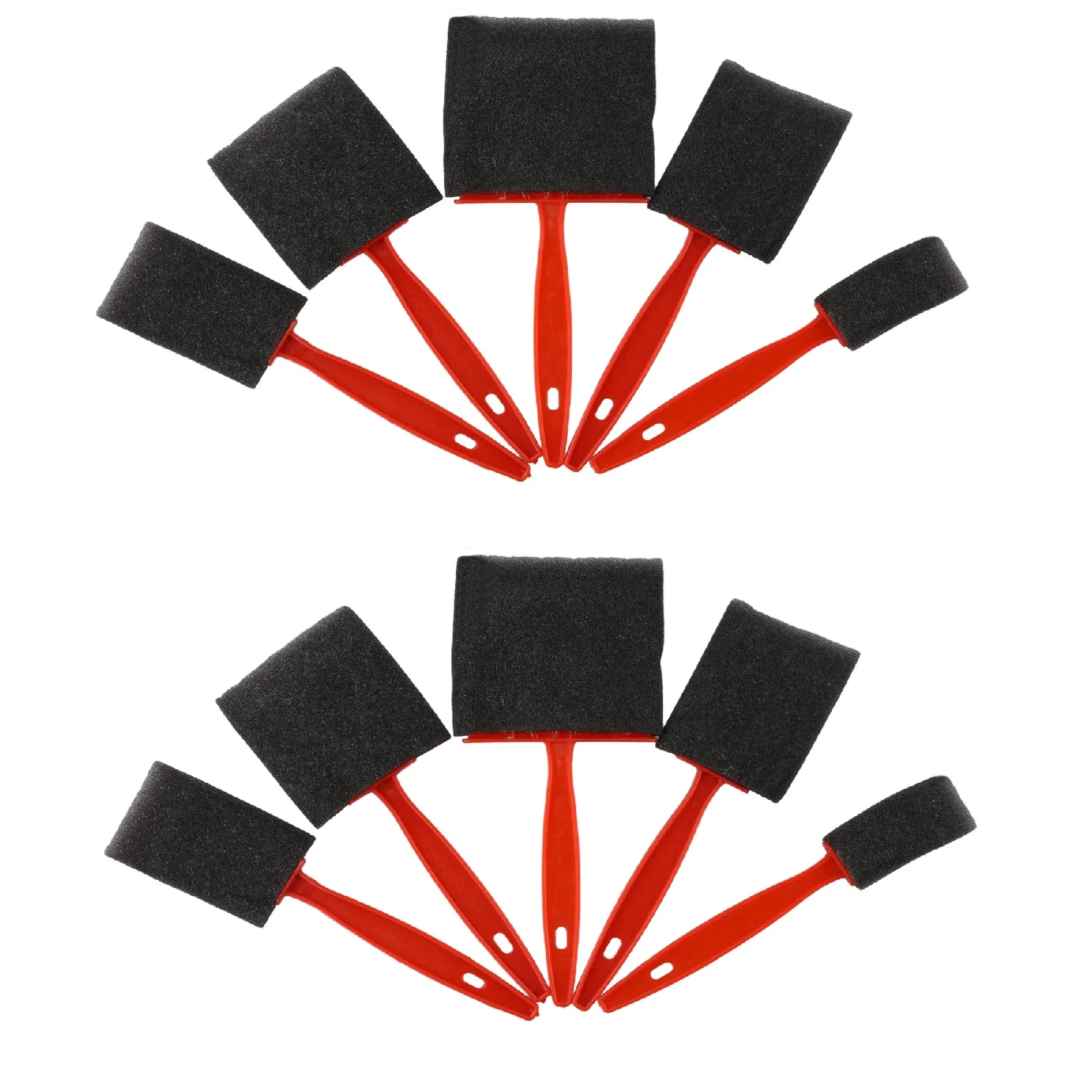 25PCS Sponge Foam Paint Brush Oil Stain Polyurethane Craft Art Paint Brush Set Child Drawing Painting Sponge Foam Brushes