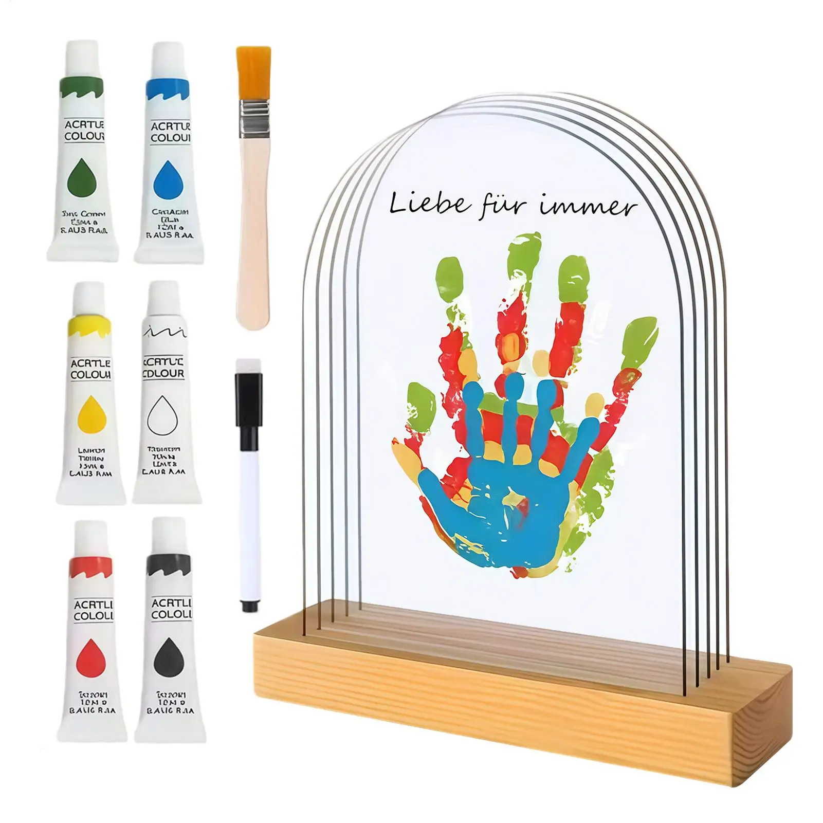 kit-d'empreintes-de-mains-pour-la-famille-cadre-en-bois-kit-de-moulage-manuel-pour-enfants-pour-la-fete-des-peres-la-fete-des-meres-les-grands-parents