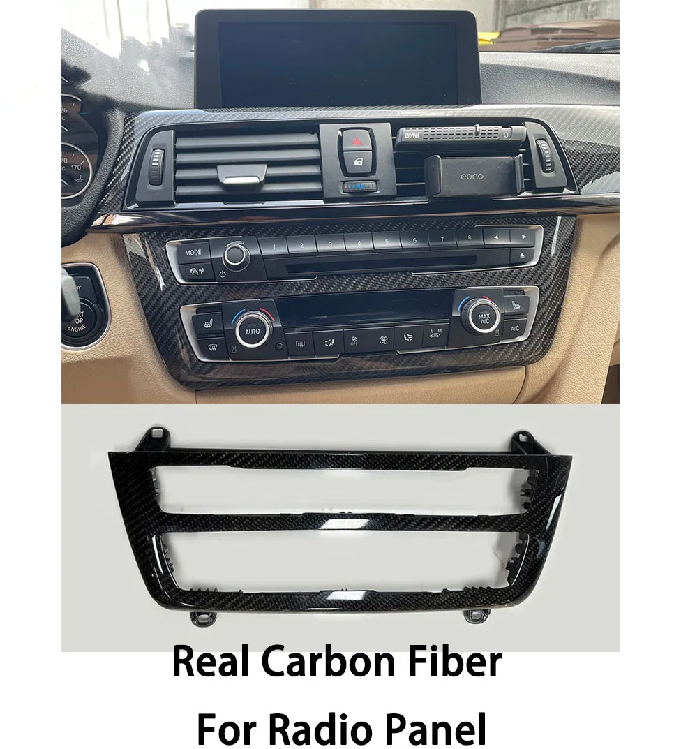 3 Series 4 F30 F32 F32 F33 F34 F36 2 Color Center Console AC Panel Ambient Light Radio Trim Emitting Diode Dashboard