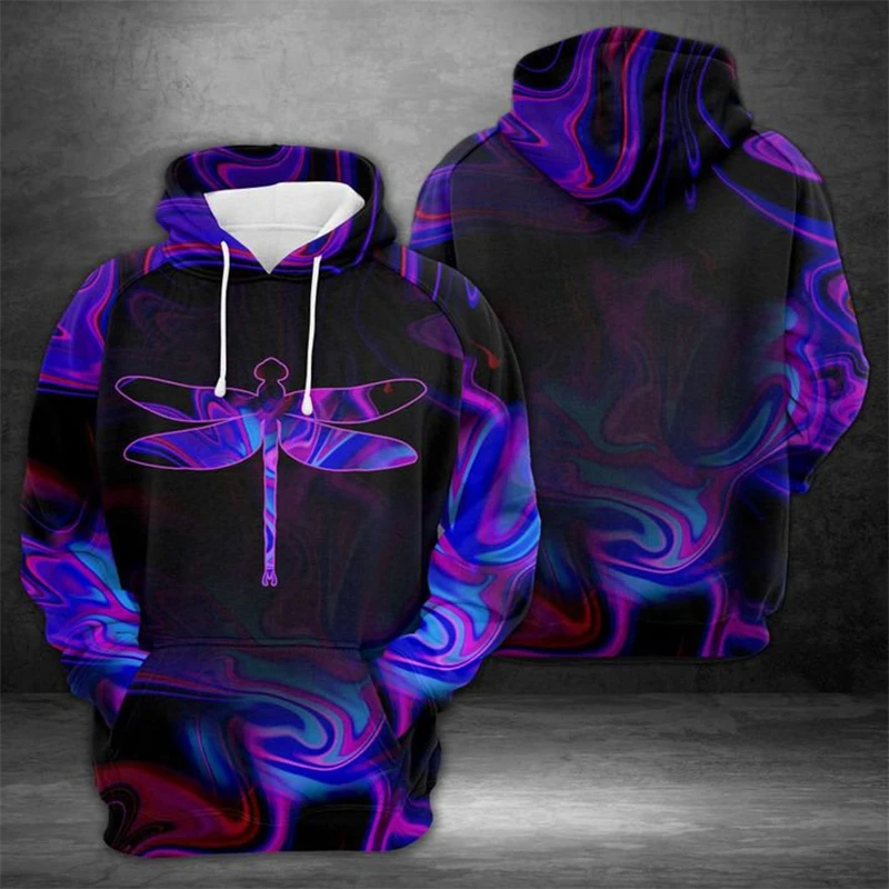 

Newest Dragonfly Sweatshirt 3D Printing Hoodies Casual Sweatshirts Men Women Clothing Casual Streetwear Hoodie Kids Pullover Top