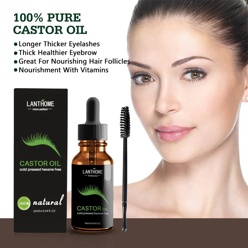 

Castor Oil Mascara Eyebrow Treatment Naturally Thickens, Lengthens and Curls Eyelashes