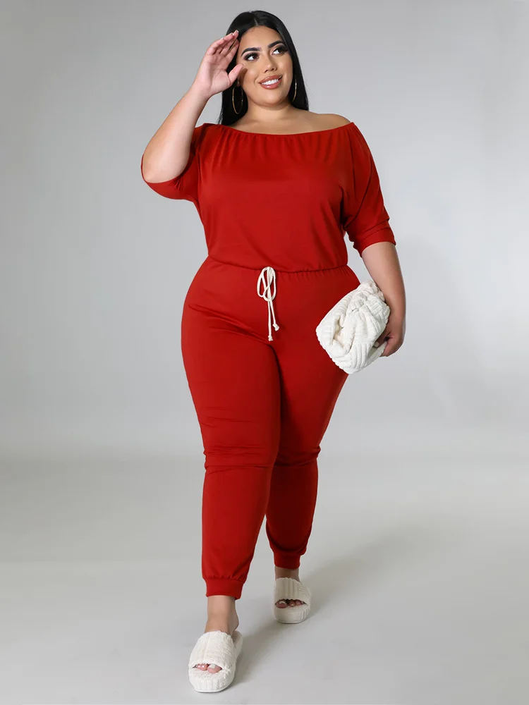 Wmstar Plus Size spodnie zestaw damski na co dzień nowość w strojach nowe solidne pasujące zestawy L-4XL sprzedaż hurtowa Dropshipping