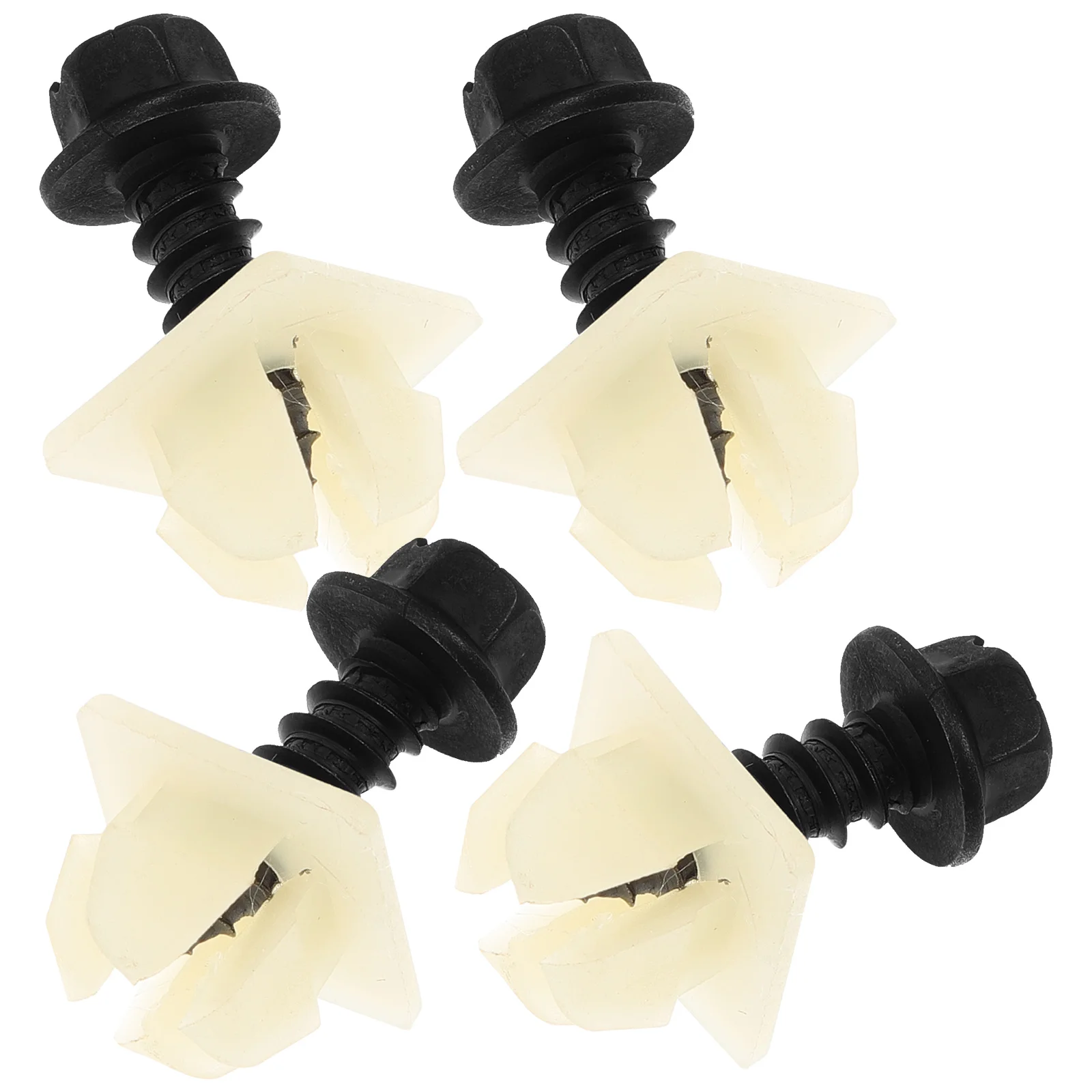 

1 set License Plate Mounting Kit Sturdy Clips Frame Screws Retainer Suite Car Accessories Steel Nut High Hardness Anti Rust