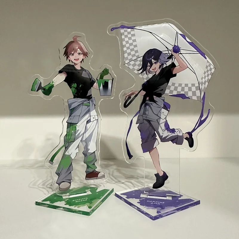 Danganronpa Anime Figures komaeda nagito Hinata Hajime New Acrylic Stands Model Tsumiki Mikan Desk Decor Prop Christmas Gift